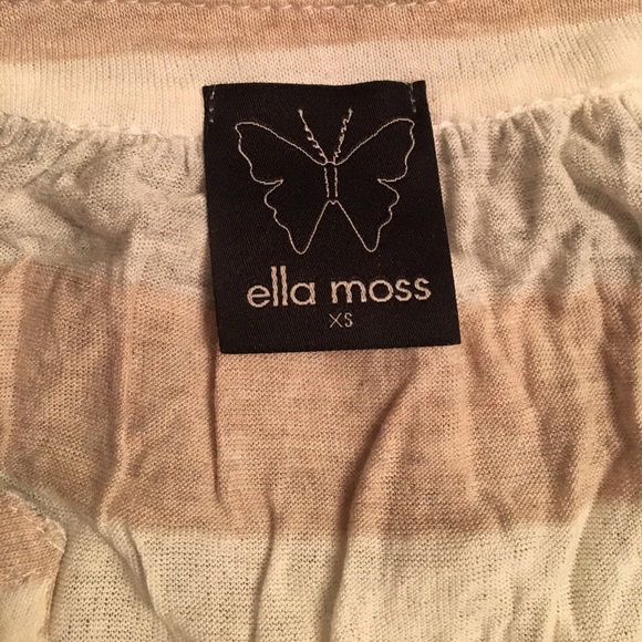 Ella Moss super soft stripe tee! - Picture 2 of 2